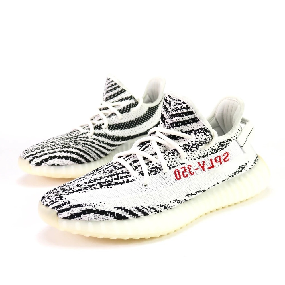 Yeezy Boost 350 V2 'Zebra' White Core Black Red